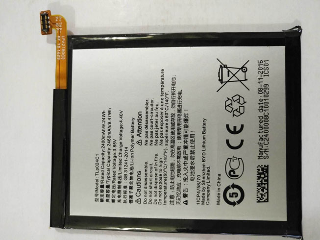 Batería para OneTouch-OT-800/802-799A/alcatel-TLP024C1